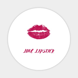 Love lipstick drippy hoodies dripping design Magnet